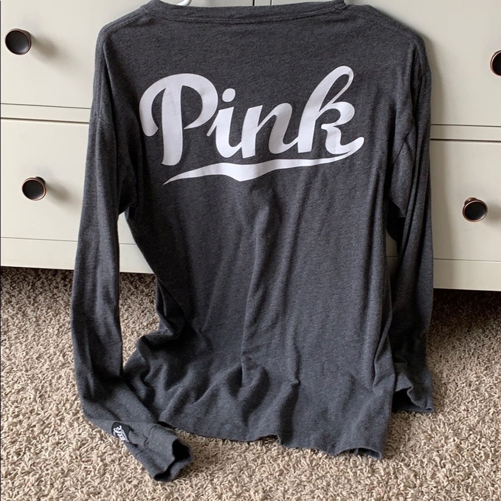Long sleeve Pink t-shirt
